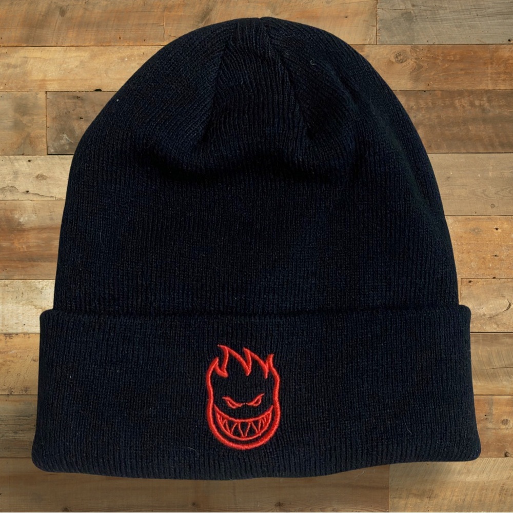 Spitfire Beanie Black/Red OSFA